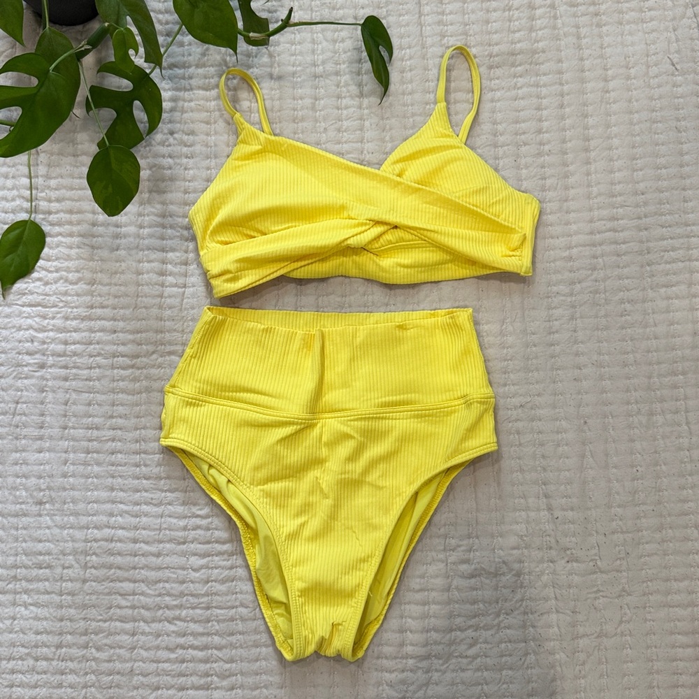 Sunsets Yellow Bikini